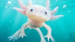 A real pet dragon that regenerates its brain and never ages