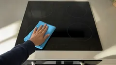 How to clean a glass-ceramic cooktop without scratching the surface