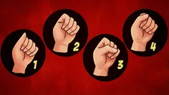 How do you clench your fist? This psychological test will tell you more about you than you think.