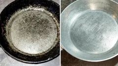 How to Get Even the Dirtiest Frying Pan Sparkling Clean on a Budget