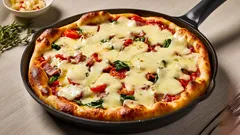 How to Quickly Make Pizza in a Pan — Ready in 15 Minutes