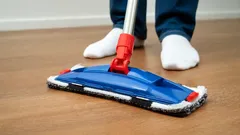 The Simple Trick: What to Add to Your Mop Water So Your Socks Stay Clean
