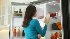 The Spot in Your Fridge Where Milk Spoils First